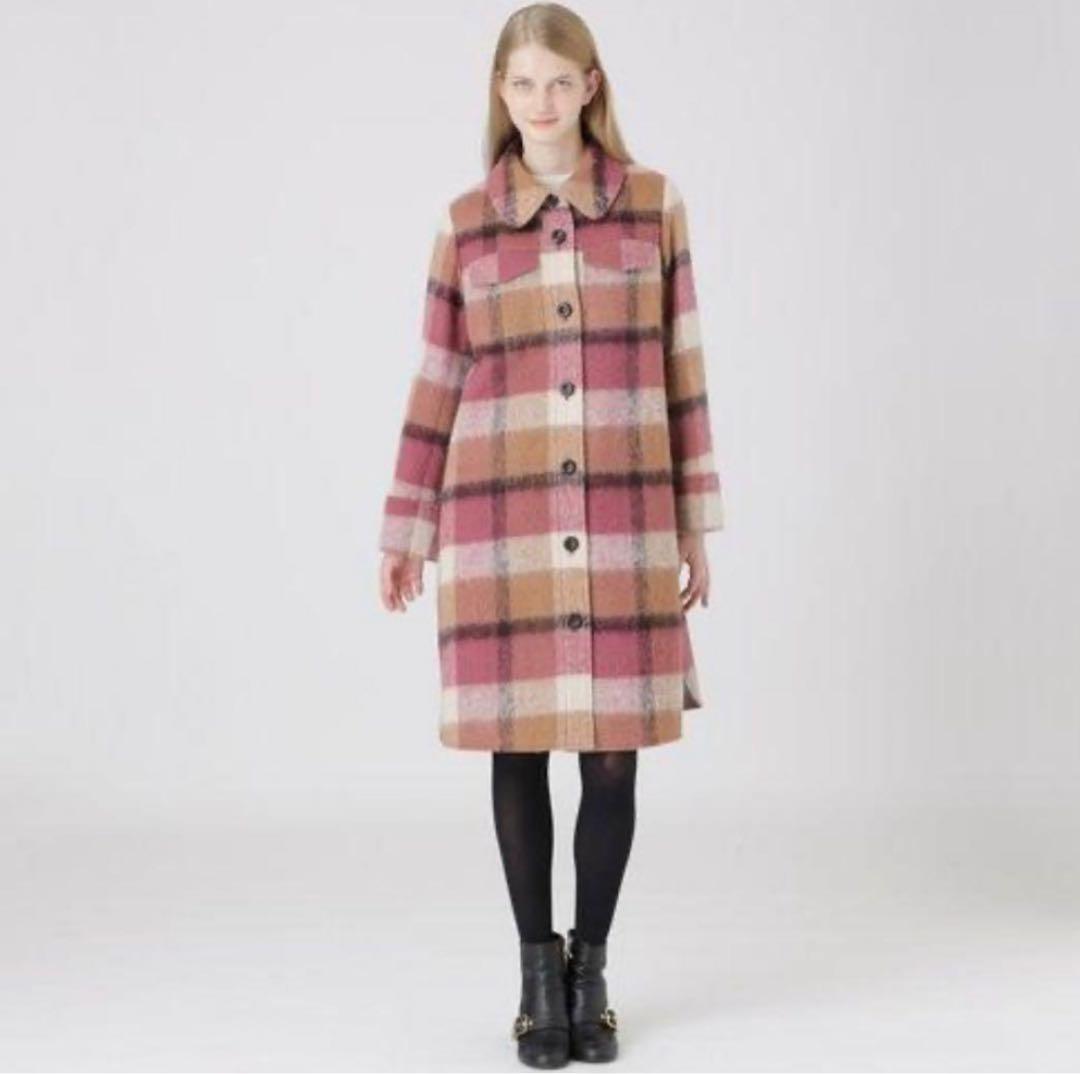 ブルーレーベルクレストブリッジ チェックコート