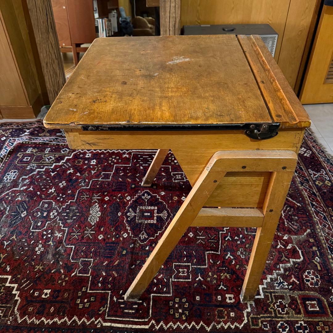 vintage schoolデスク　インダストリアル　アンティーク