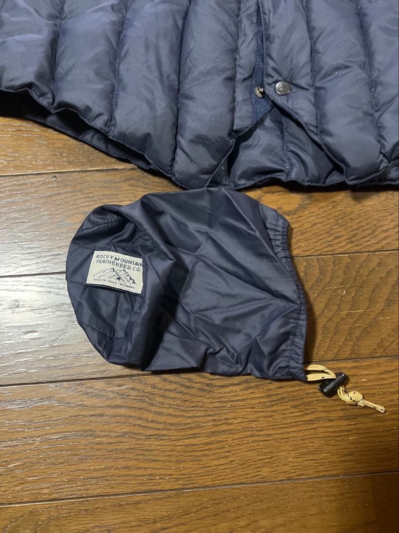 ロッキーマウンテン　シックスマンス　ダウンベスト　ネイビー　38