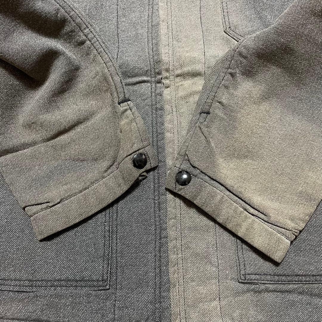 【ワード101】ビンテージ VAN-TEX 黒シャン ワーク ジャケット