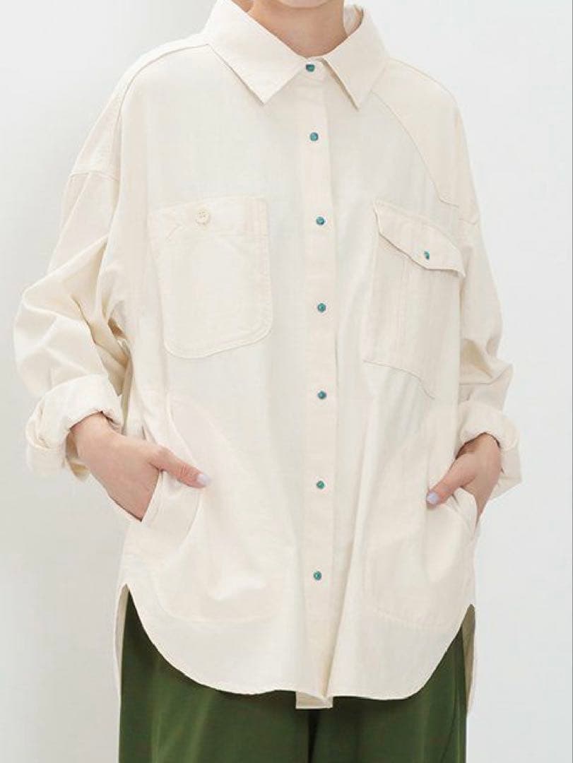 アズノウアズオオラカ サイズ3 宇宙ベアロイドデニムSH シャツ 羽織