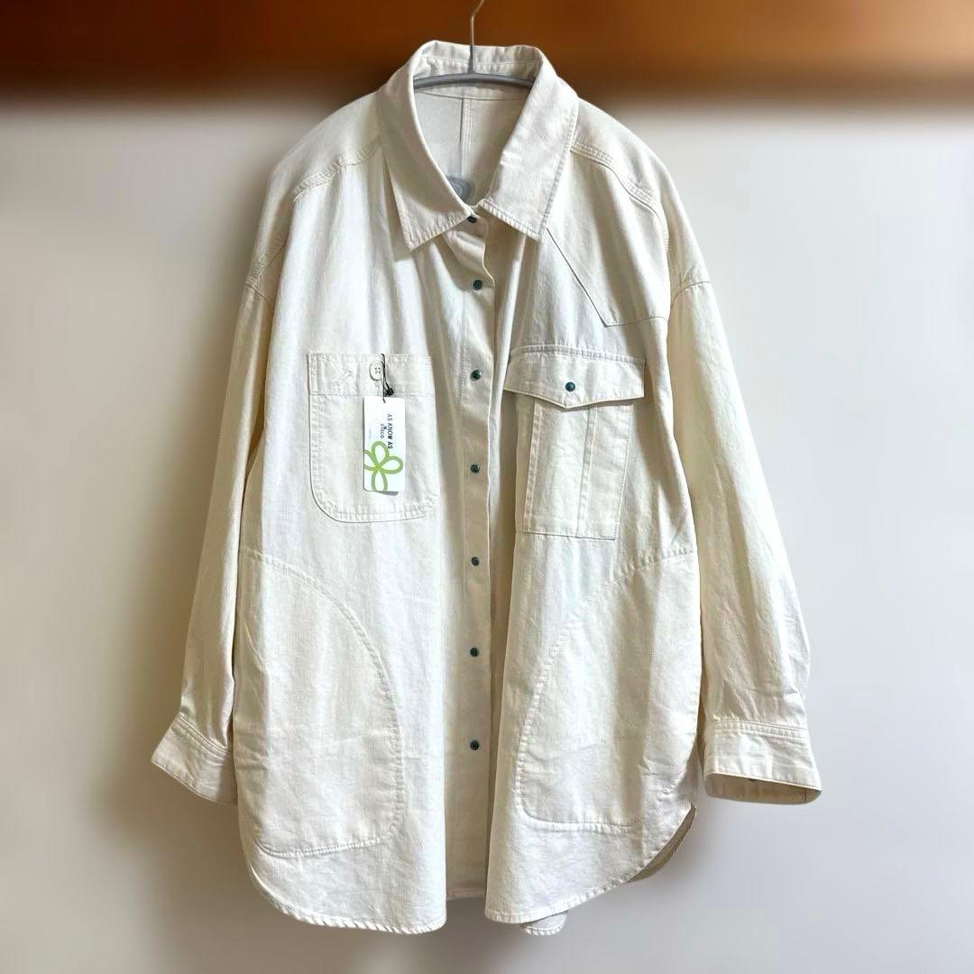 アズノウアズオオラカ サイズ3 宇宙ベアロイドデニムSH シャツ 羽織