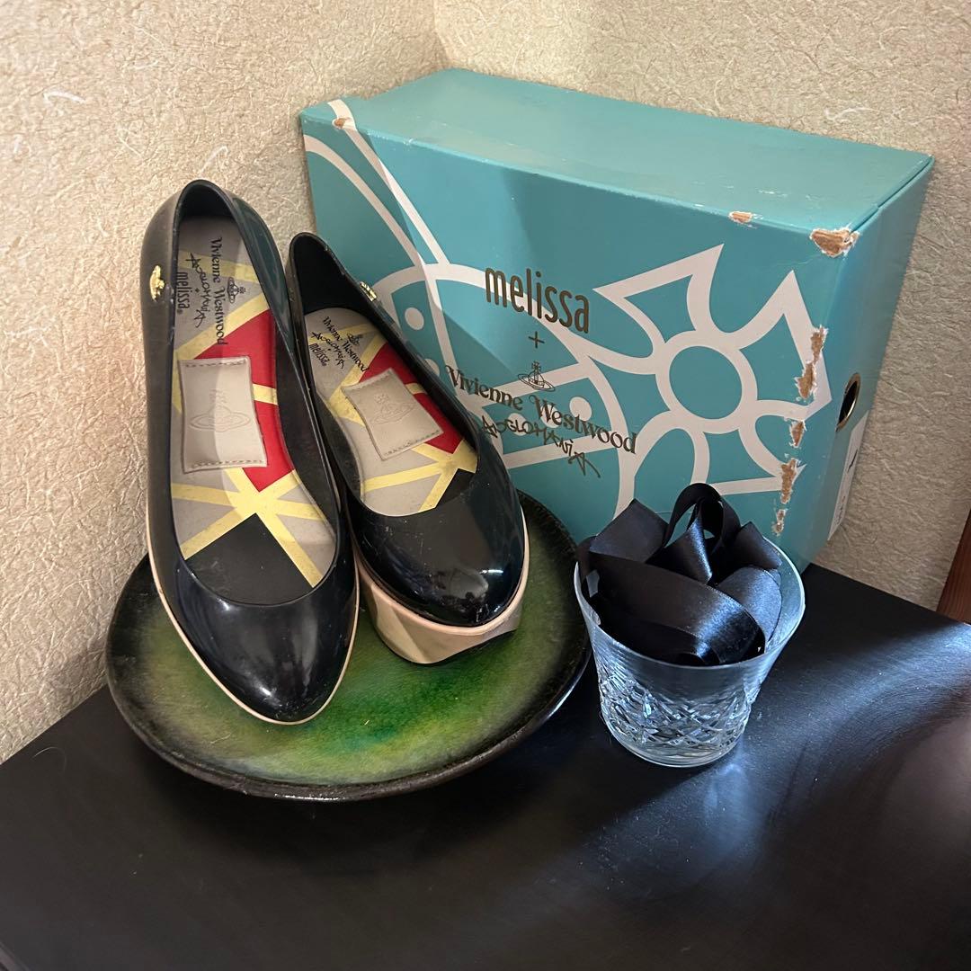 ヴィヴィアンウエストウッドmelissa ロッキンホースバレリーナ 22cm