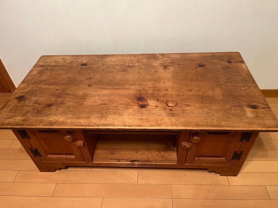 ⭐︎かんざし太郎⭐︎ 天然木　リビングテーブル　ハンドメイド　カントリー家具