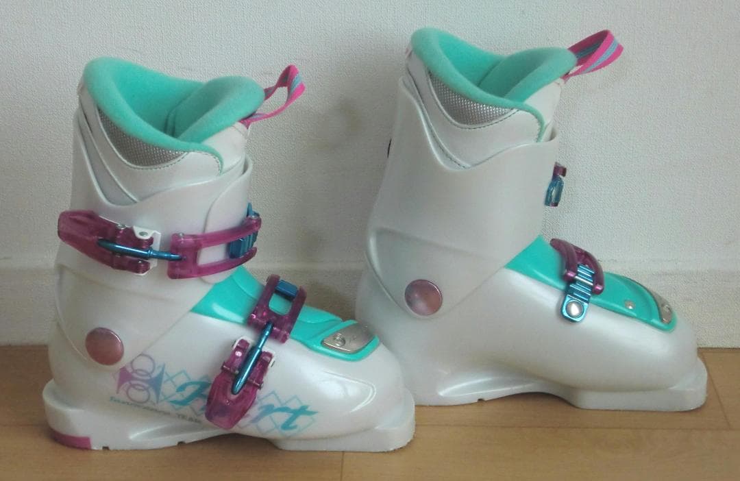 ■■1月限定■送料無料■スワロー■子供用スキーセット■板100靴19■WAX済■