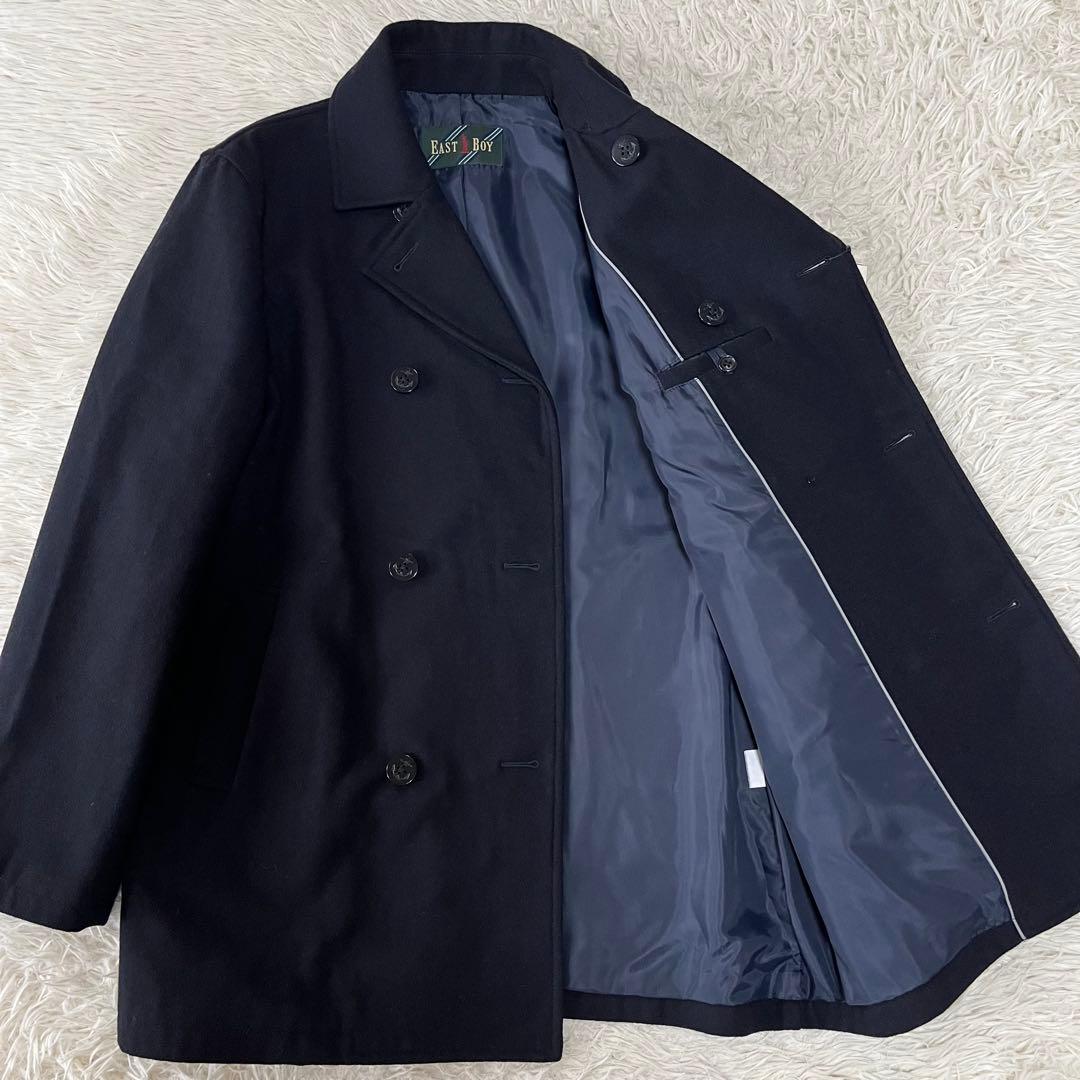 【新品未使用】イーストボーイ　フィールサーモ　ウール混　メルトンPコート