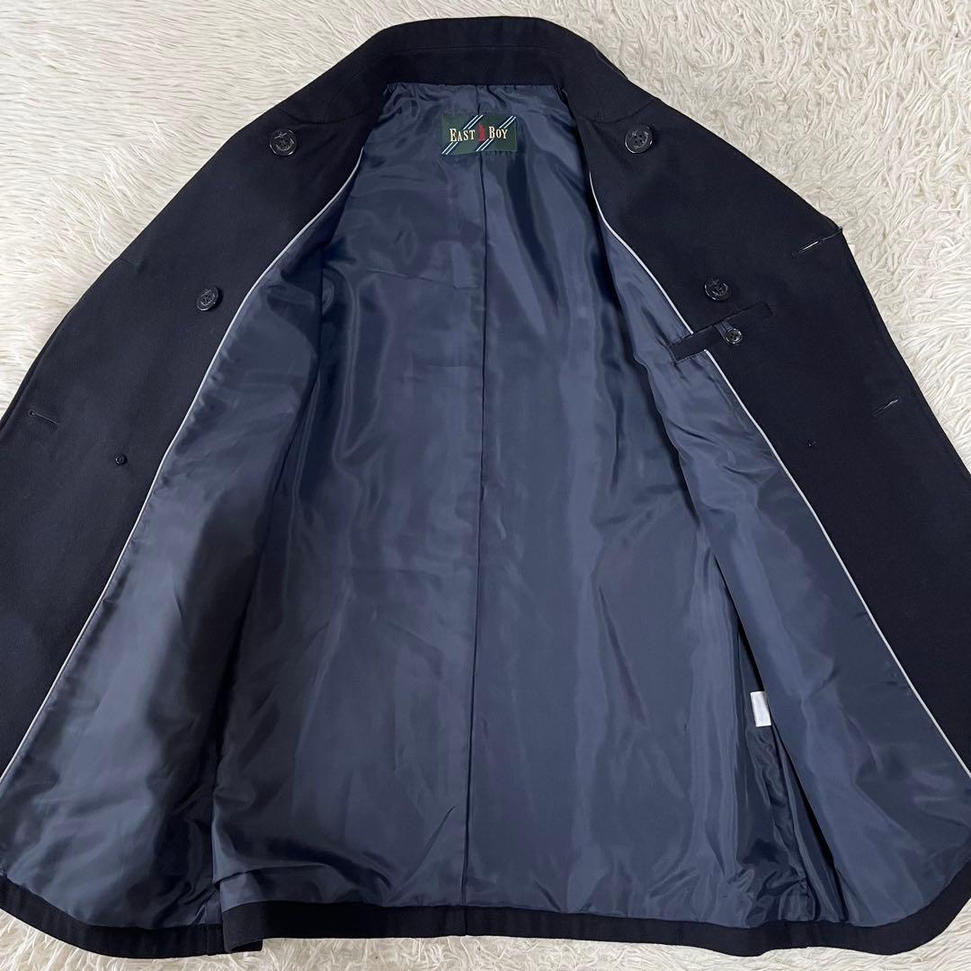 【新品未使用】イーストボーイ　フィールサーモ　ウール混　メルトンPコート
