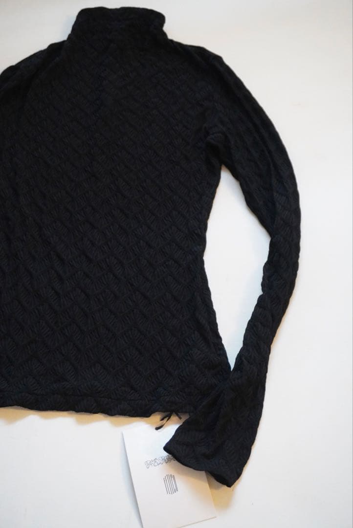 【FETICO × ё BIOTOP】JQJERSEYMOCK NECK TOP