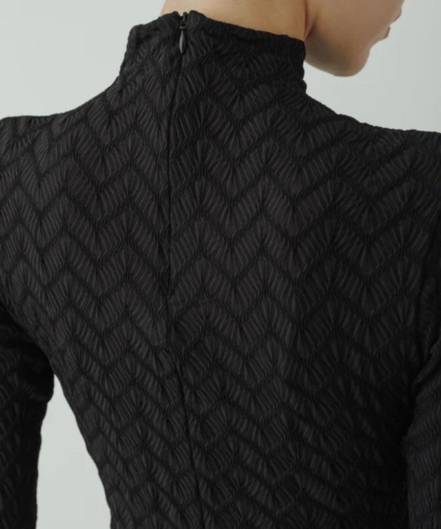 【FETICO × ё BIOTOP】JQJERSEYMOCK NECK TOP