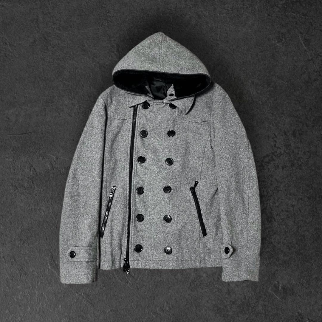 00s Archive Swag Opium グレー ナポレオンジャケット