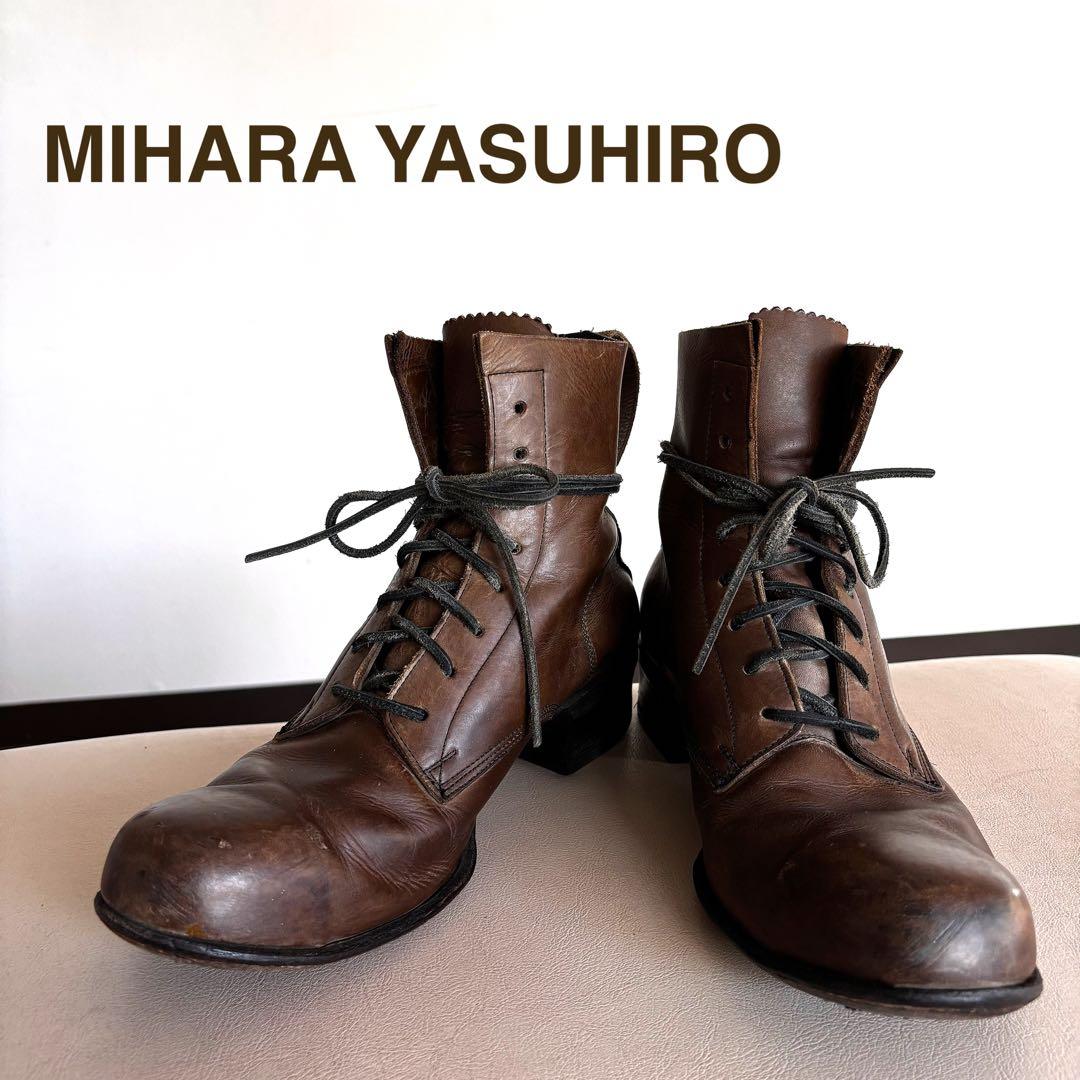 靴 MIHARA YASUHIRO Lace up Boots 25.5cm