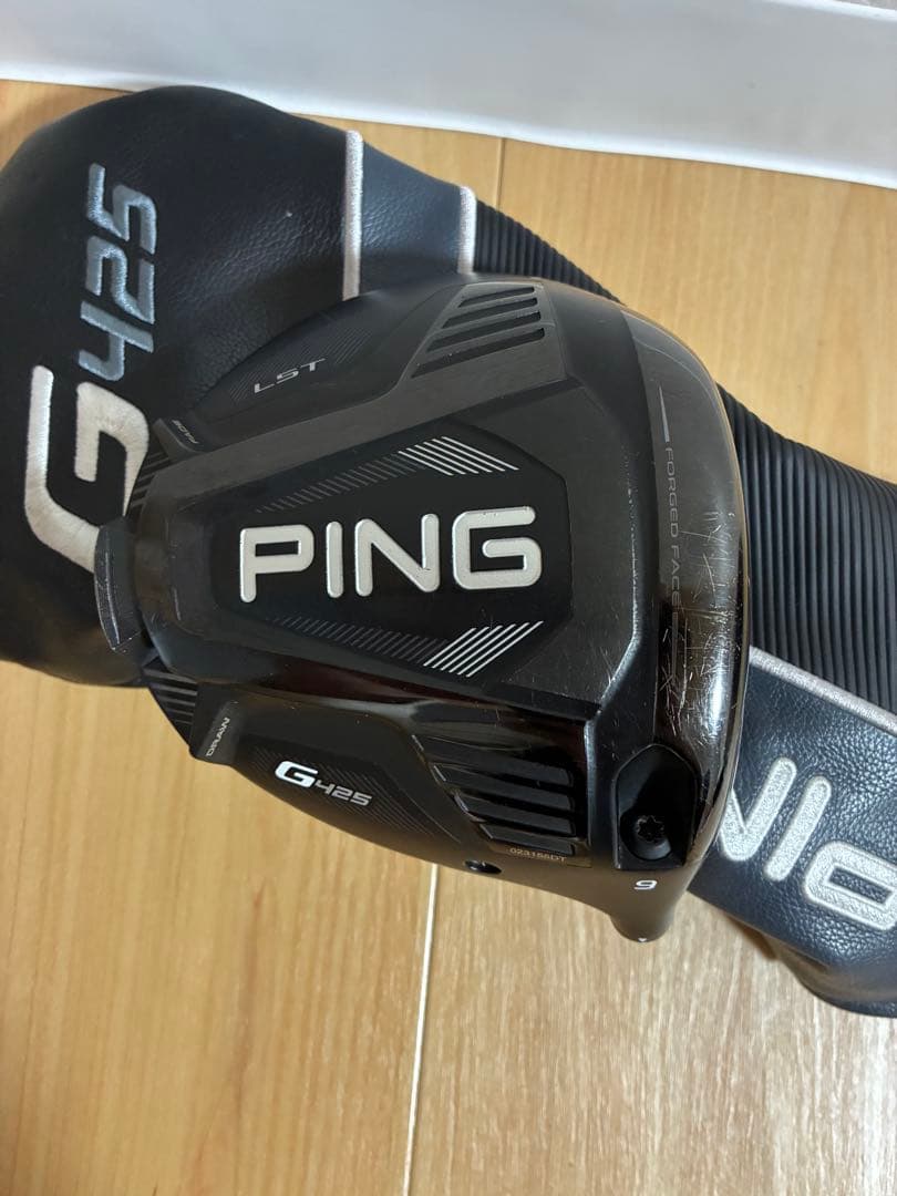 PING G425LST ドライバー 9° ヘッドのみ ヘッドカバー付き