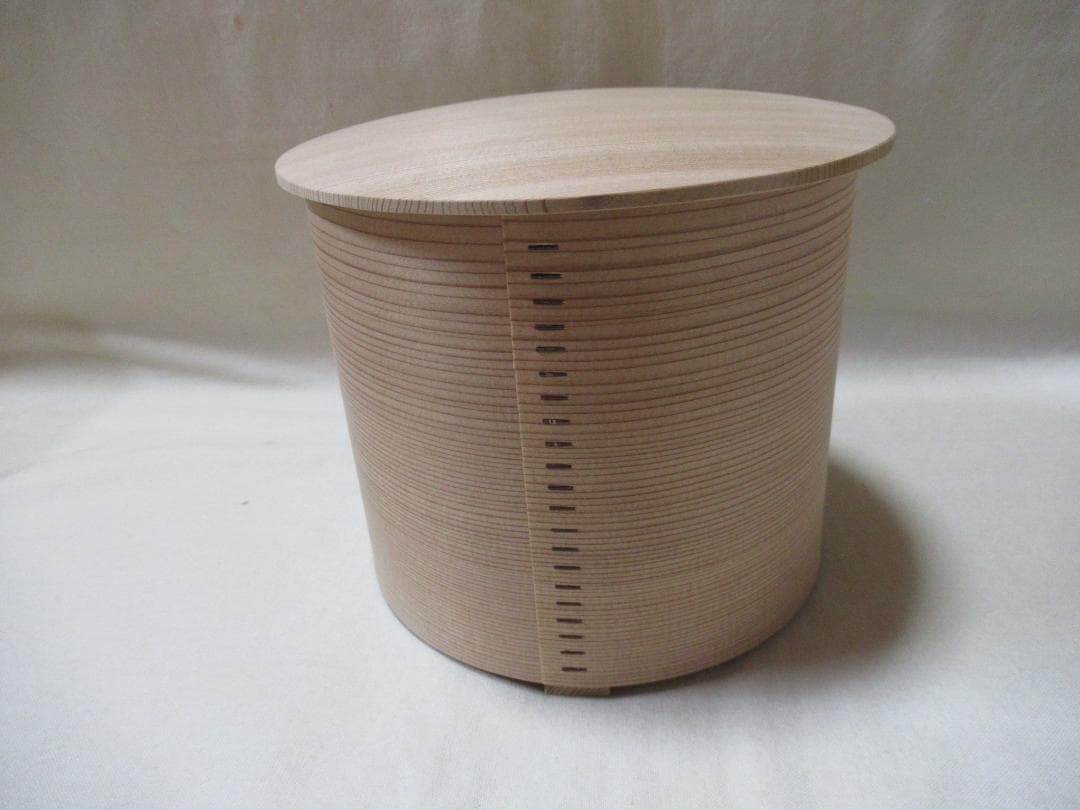 つ様注文品　茶道具　曲木水指　新品同様　紙箱入