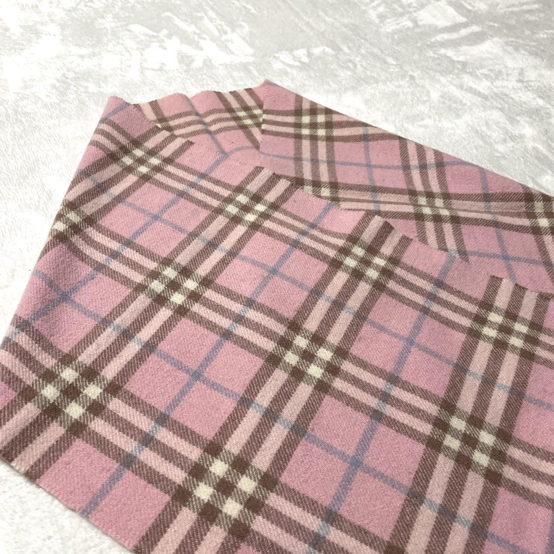美品⭐︎ BURBERRY LONDON カシミヤ100％　超大判　マフラー