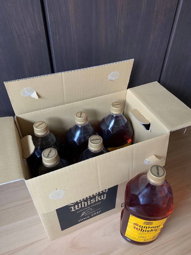 サントリー角ウイスキー 2.7リットル×6本