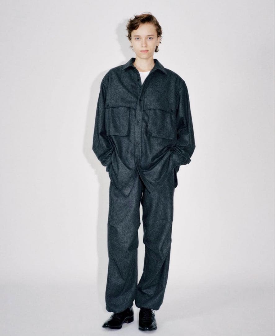 PACS ウールミリタリートラウザー