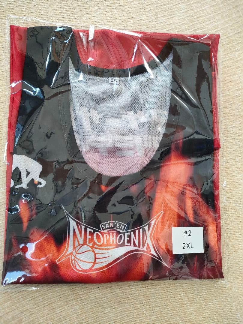 三遠ネオフェニックス　デイビッドヌワバ　レプリカユニフォーム　2XL　新ユニ