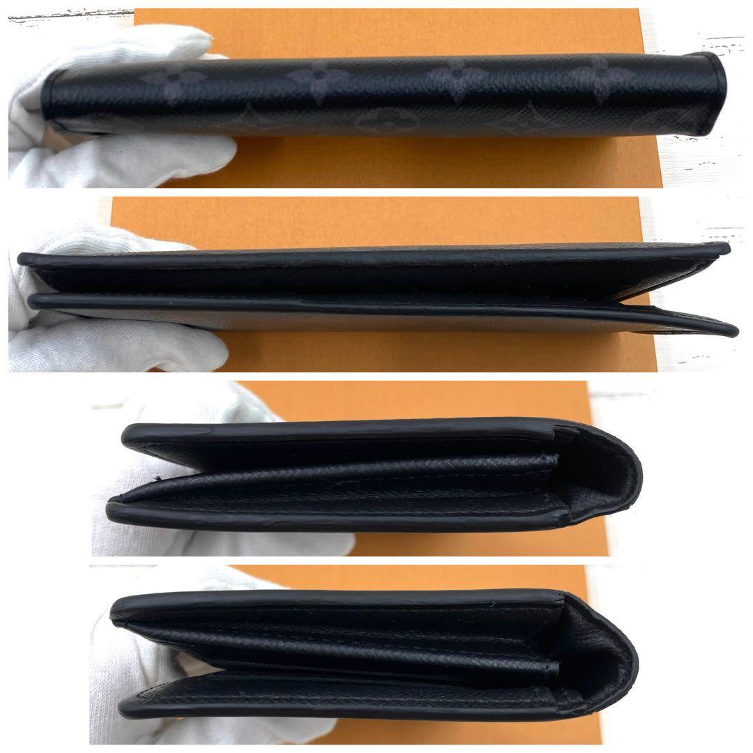 【新型・IC】ルイヴィトン モノグラム エクリプス 長財布 ポルトフォイユブラザ