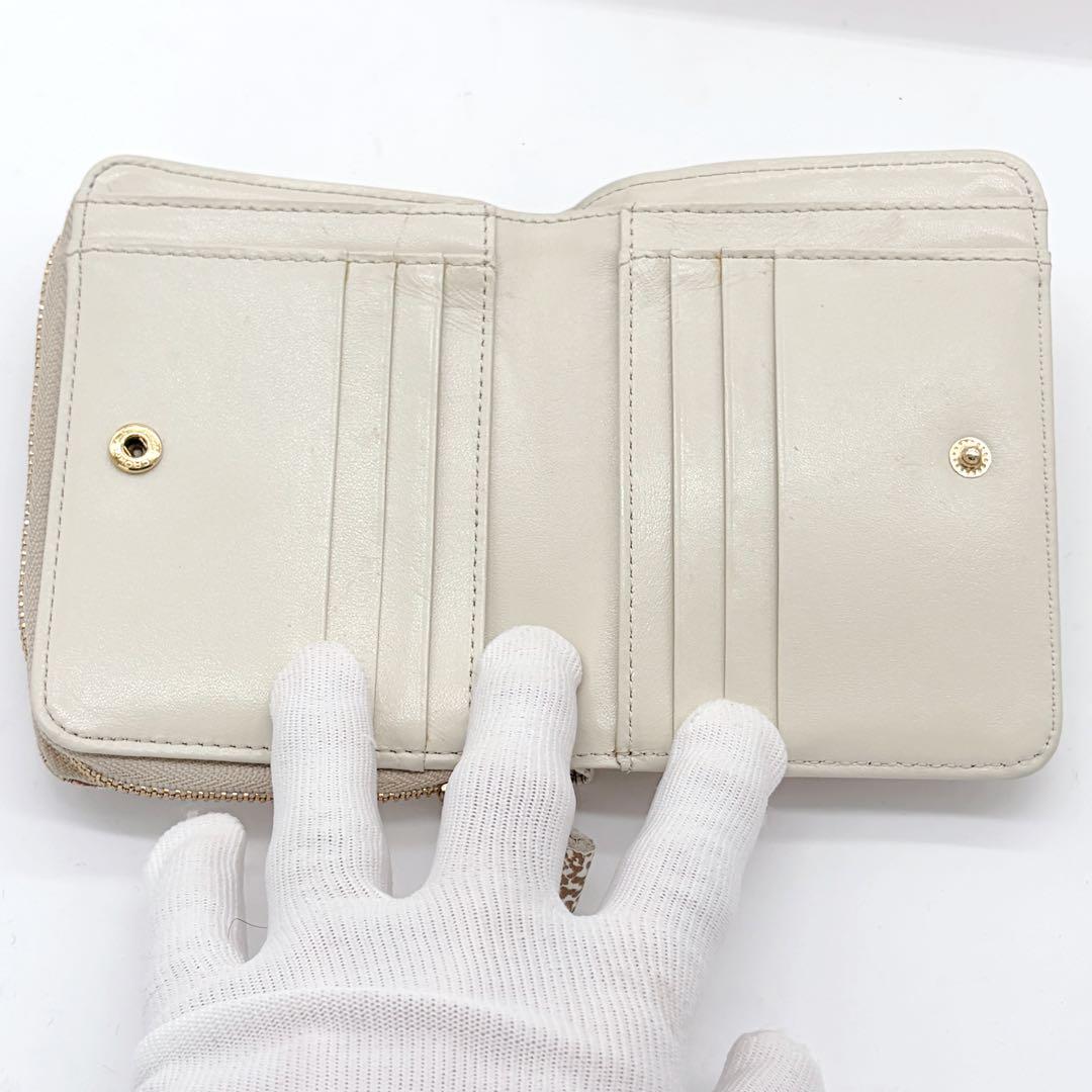 文庫屋大関 日本製 ロカイユ ベビーピンク ぐるっとファスナー ラウンドジップ