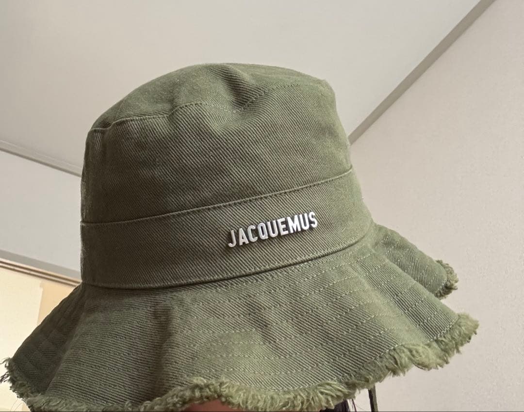 JACQUEMUS オリーブグリーン バケットハット