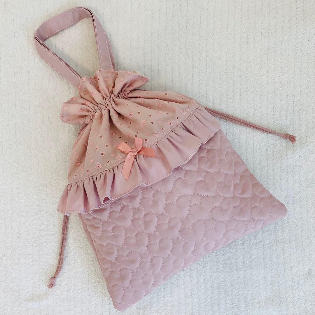 【ドキンちゃん】入園入学グッズ(レース×フリル×ハートキルティング)