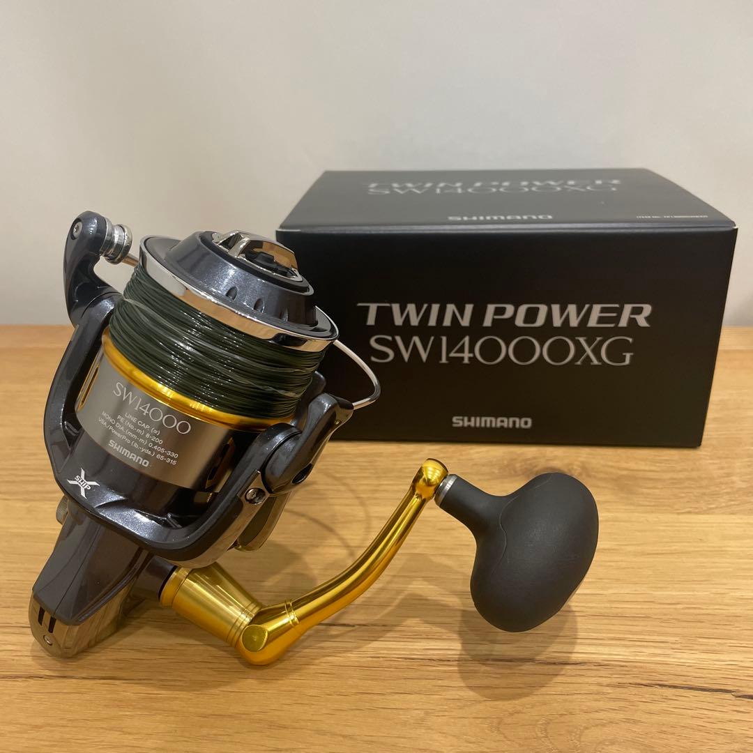 シマノ ツインパワー SW14000XG 10000番スプールセット
