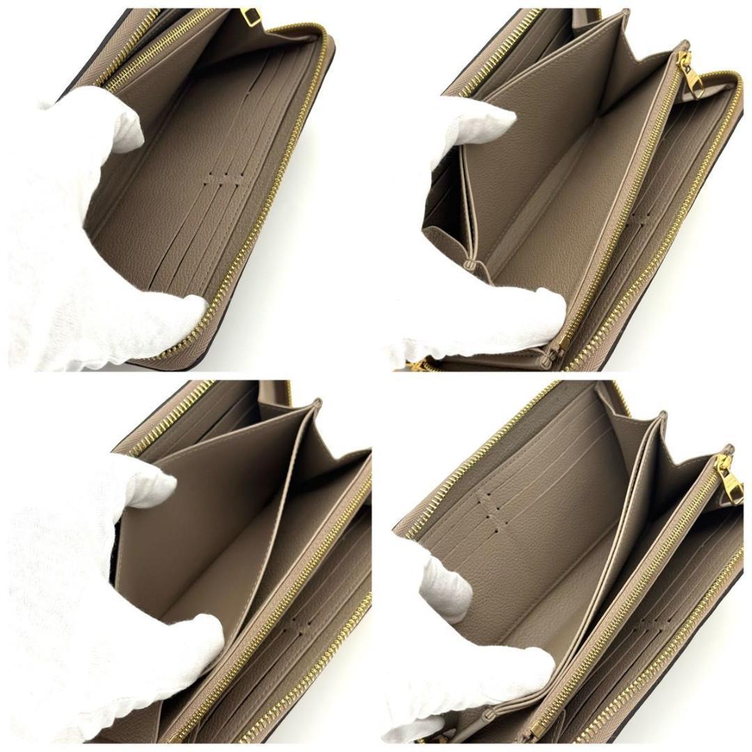 ルイヴィトン【現行　未使用に近い】モノグラム アンプラント ジッピーウォレット