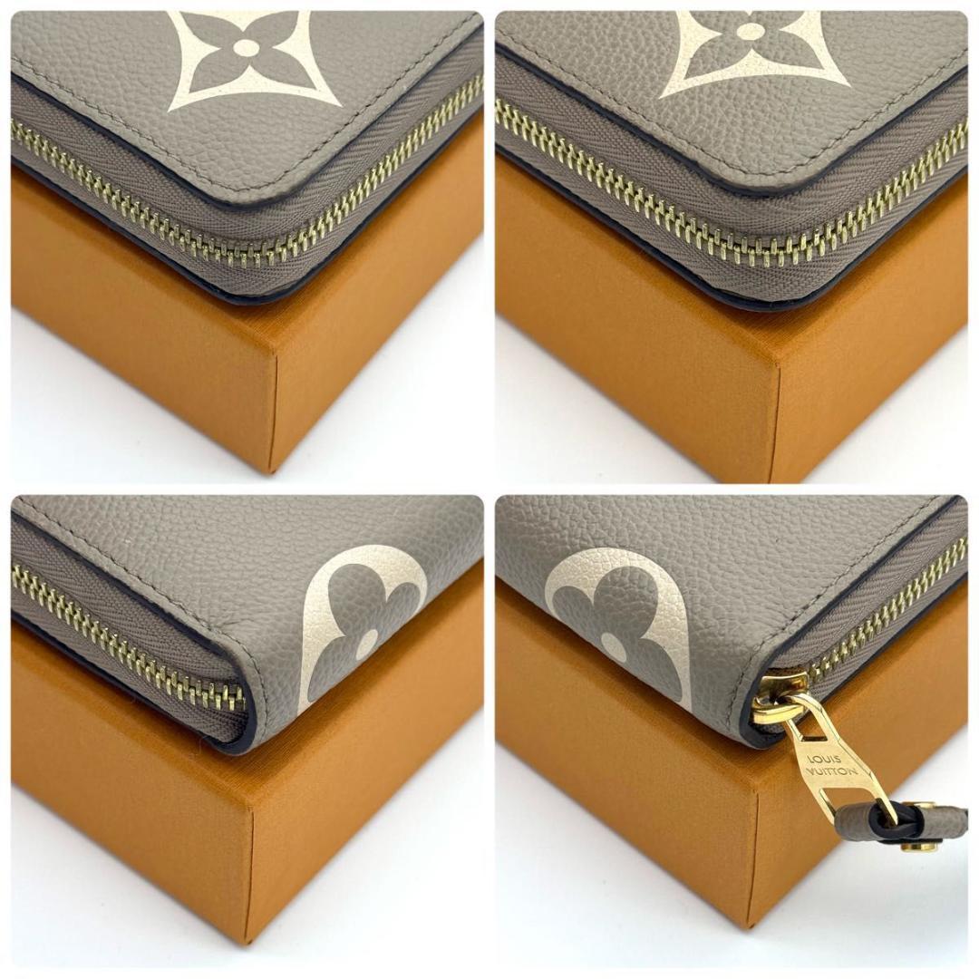 ルイヴィトン【現行　未使用に近い】モノグラム アンプラント ジッピーウォレット