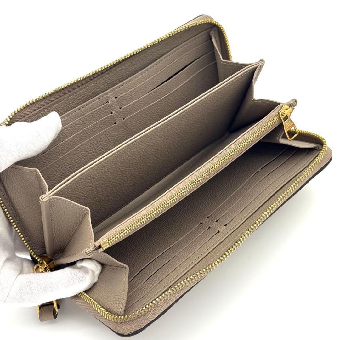 ルイヴィトン【現行　未使用に近い】モノグラム アンプラント ジッピーウォレット