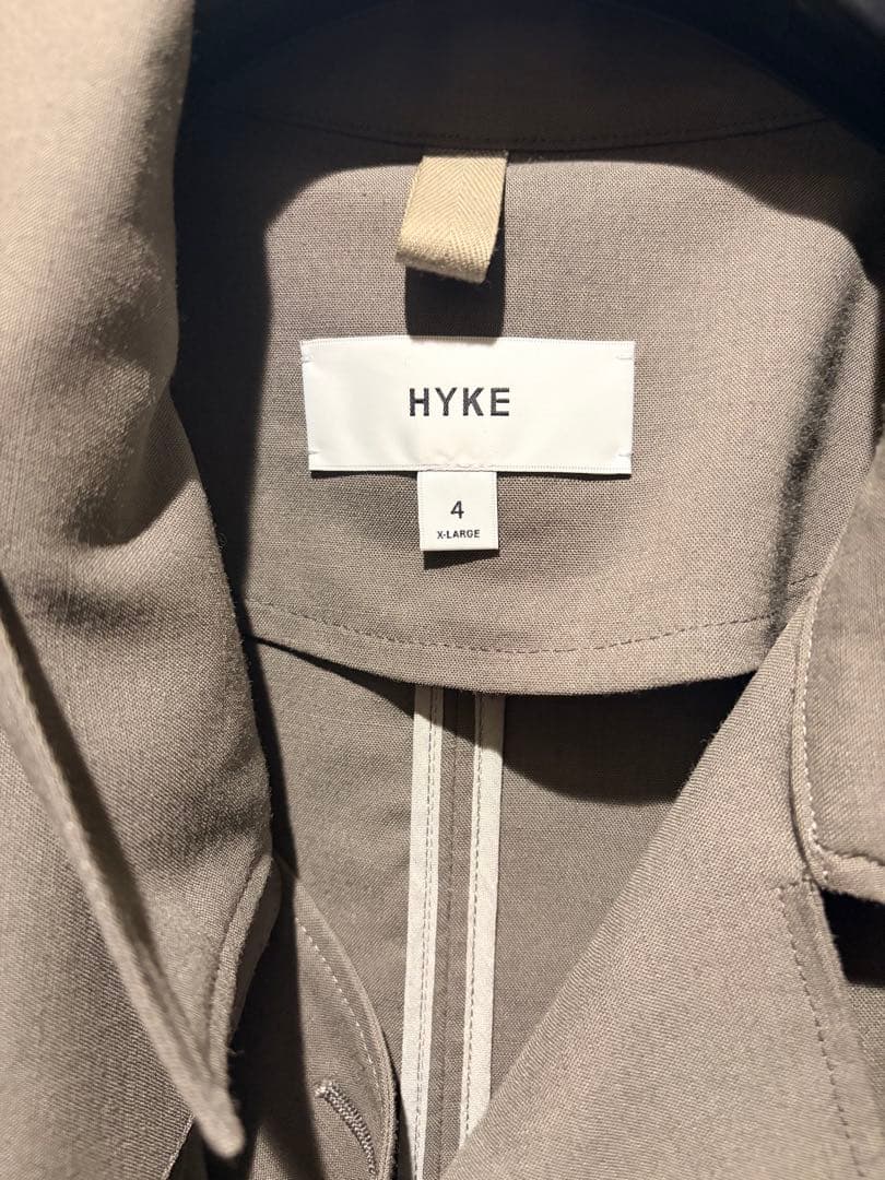 専用　HYKE 伊勢丹新宿限定　4 トレンチコート　オリーブ