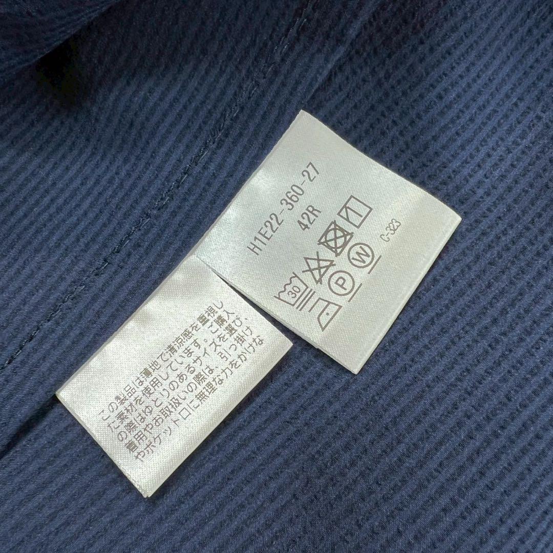 極美品✨マッキントッシュ トロッター セットアップ ネイビー シアサッカー L位