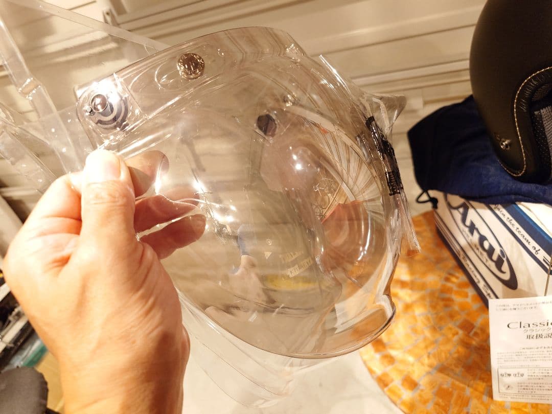 SHO!!Arai『Classic AIR』ジェットヘルメット&シールド