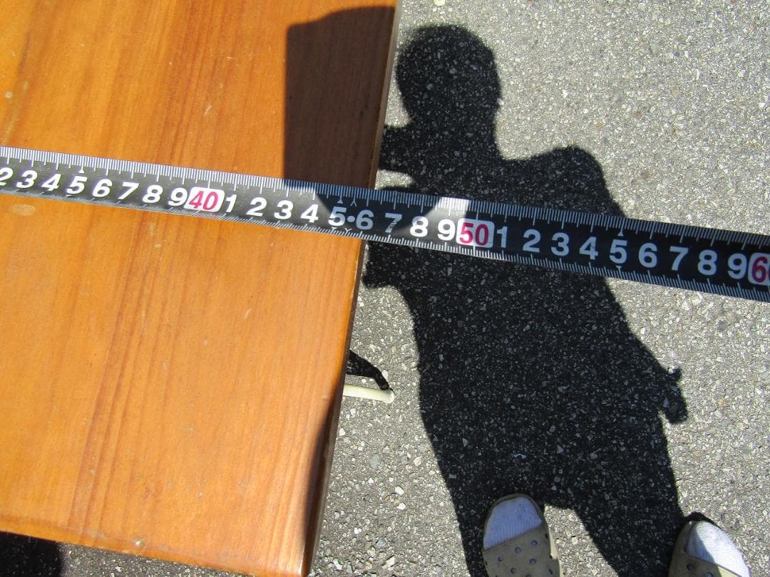 レトロ、アンティーク　アイアンテーブル　作業デスク