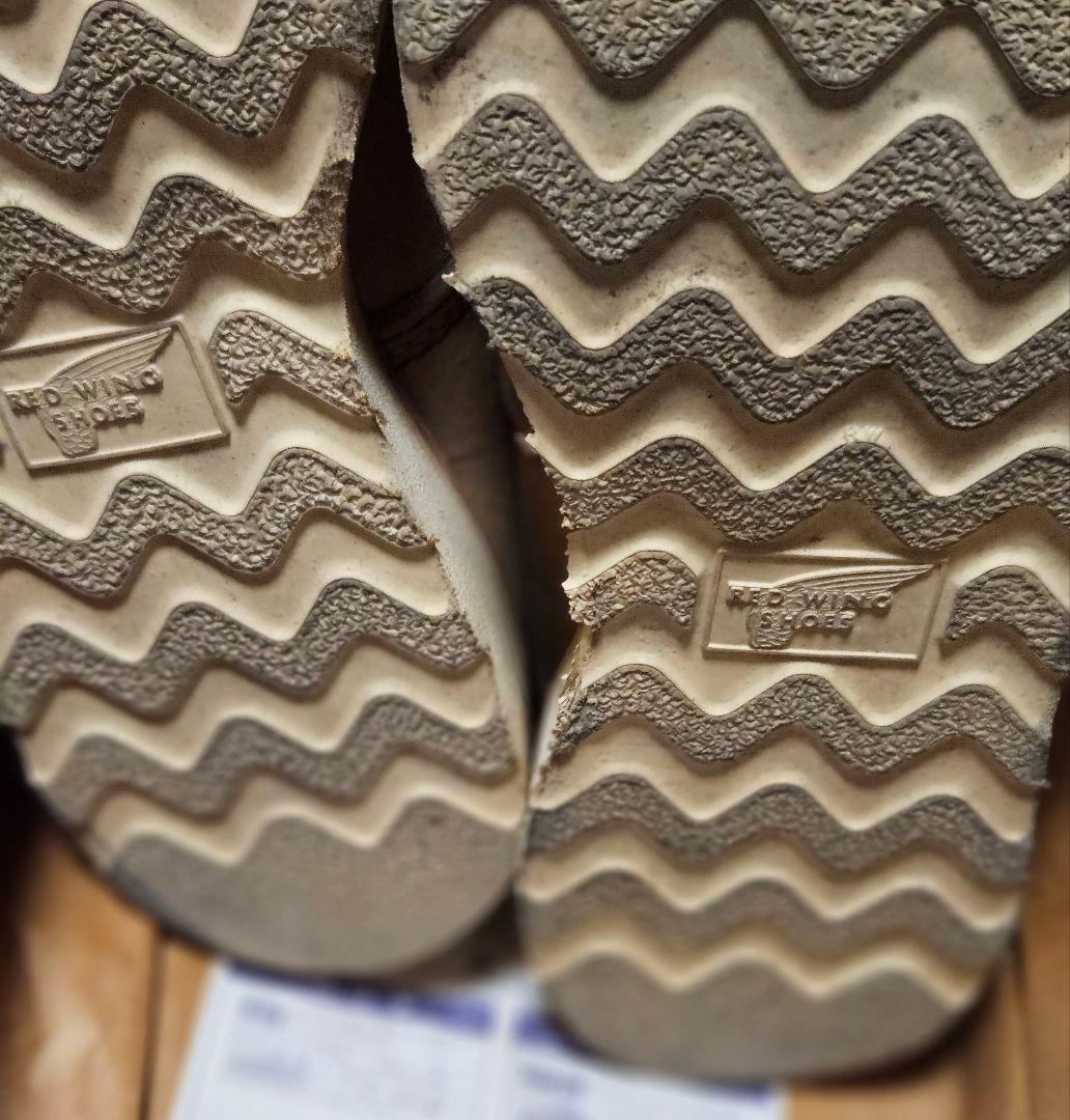 RED WING×APE 2979 9E スエードブーツ ベージュ