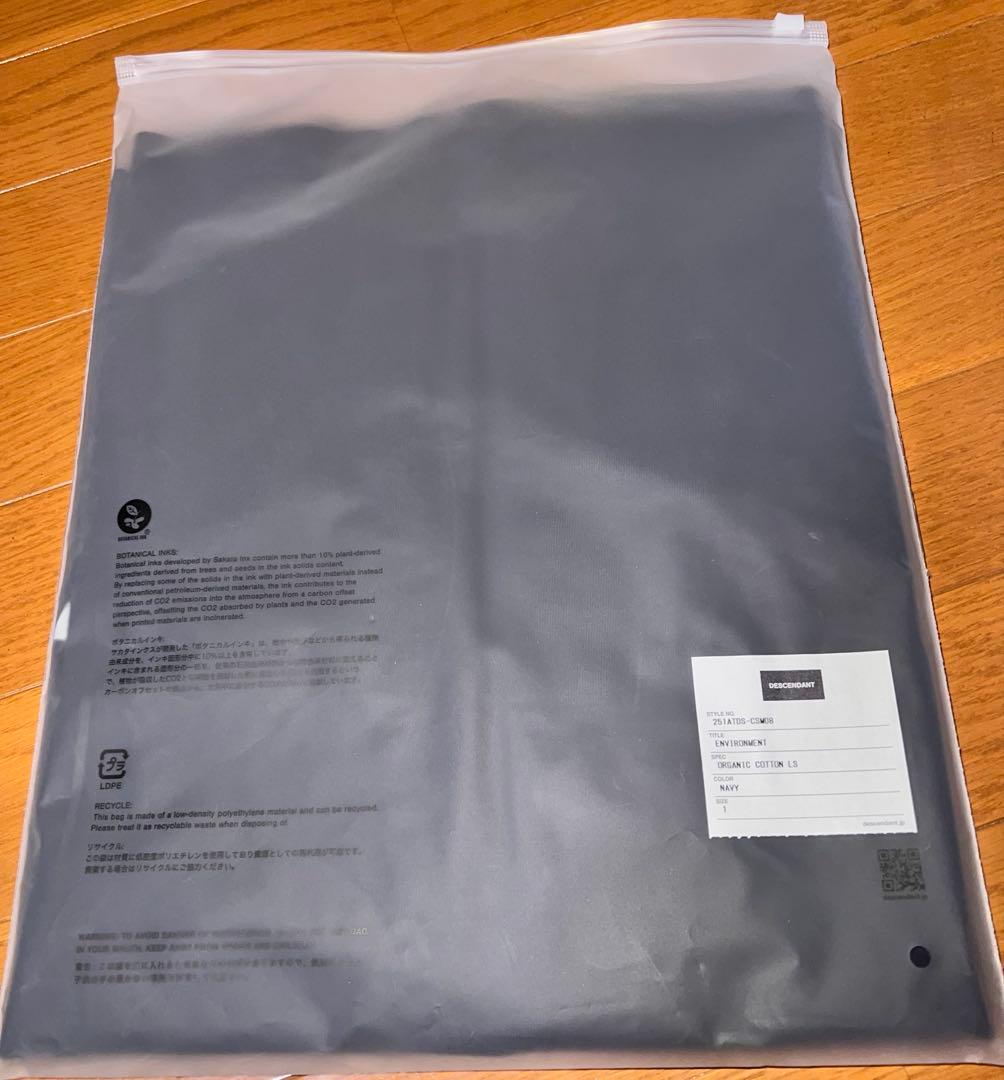 トップス DESCENDANT/ENVIRONMENT ORGANIC COTTON LS