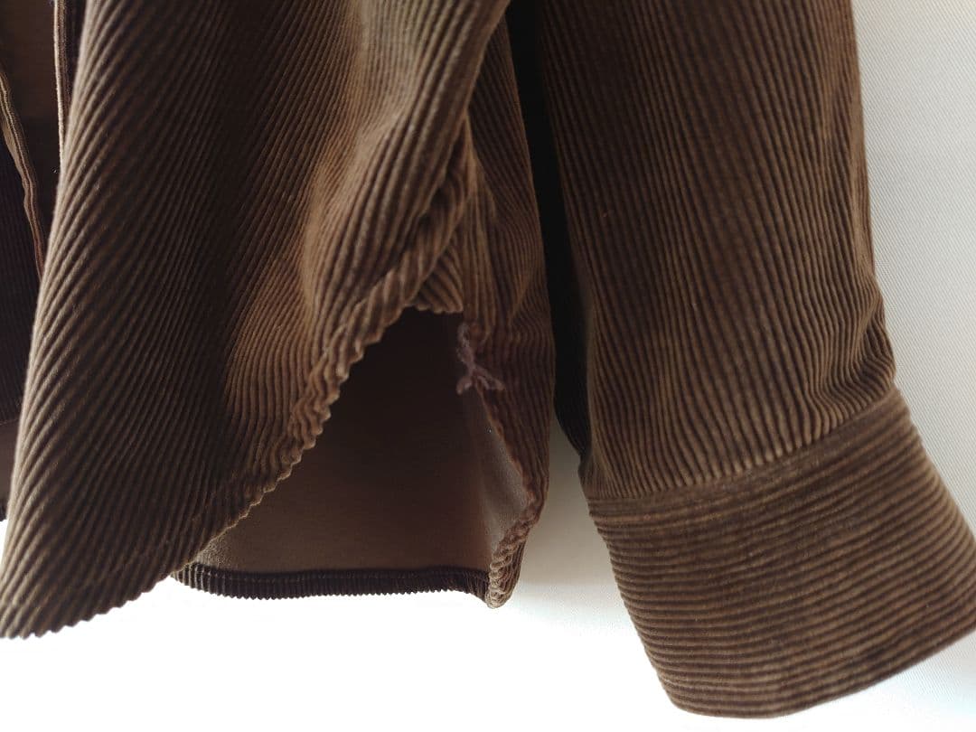 kaval カヴァル／shirt blouson (heavy corduroy