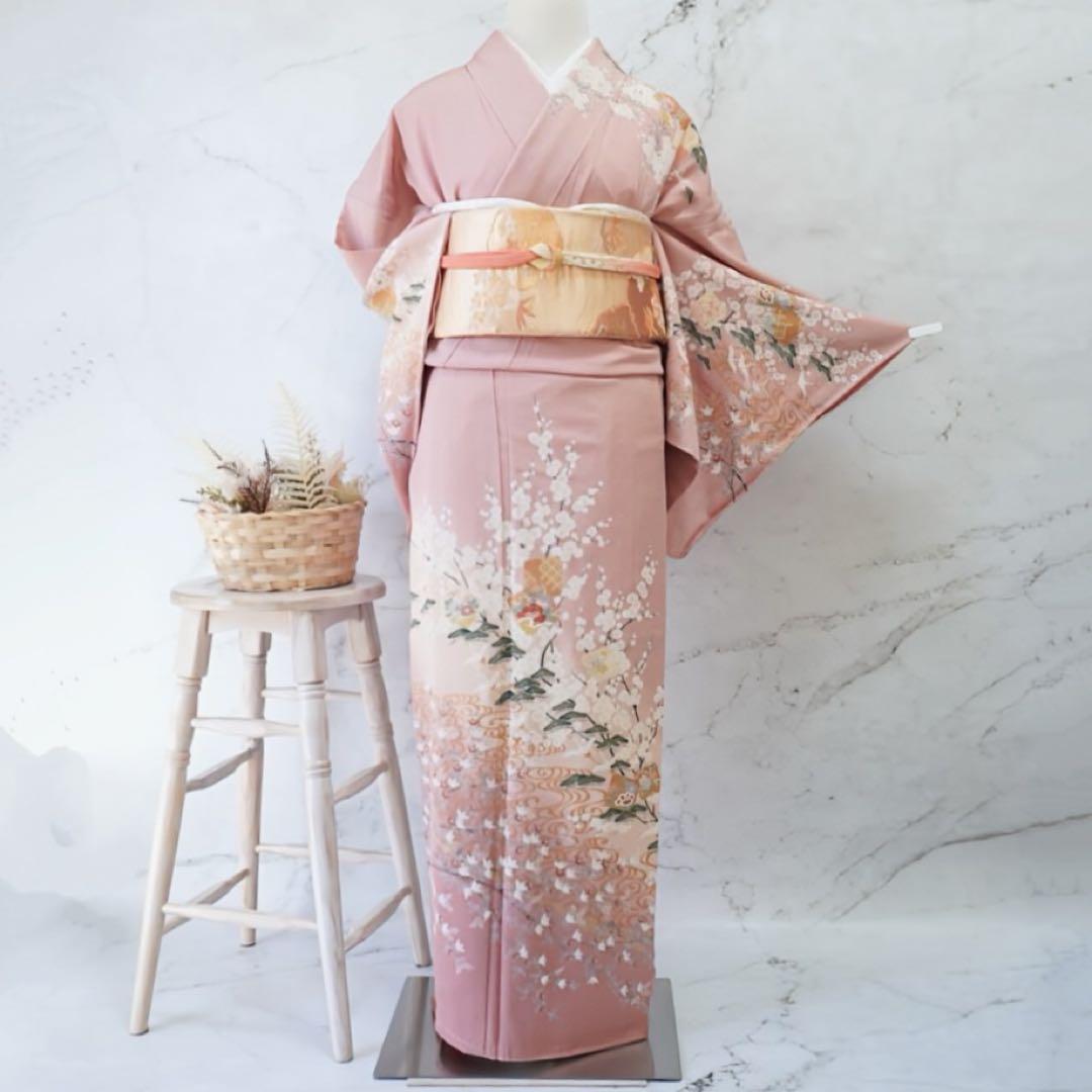 訪問着 フルセットa499A 卒業式　入学式　お宮参り　七五三　結婚式