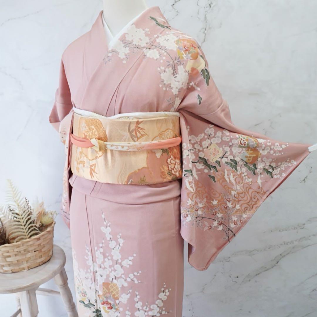 訪問着 フルセットa499A 卒業式　入学式　お宮参り　七五三　結婚式