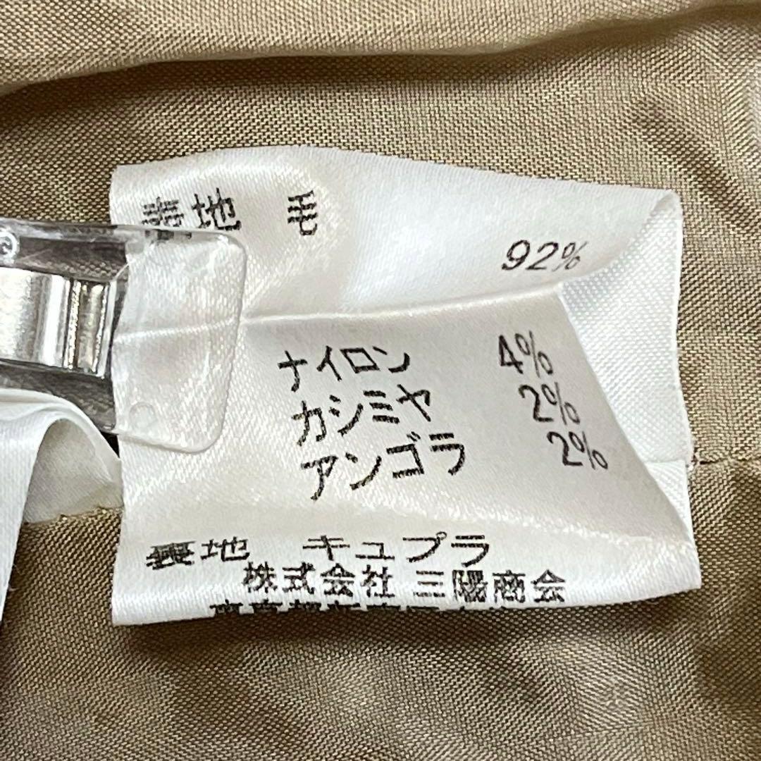 BURBERRY LONDON ツイード　スカート　フリンジ　カシミヤ混　40