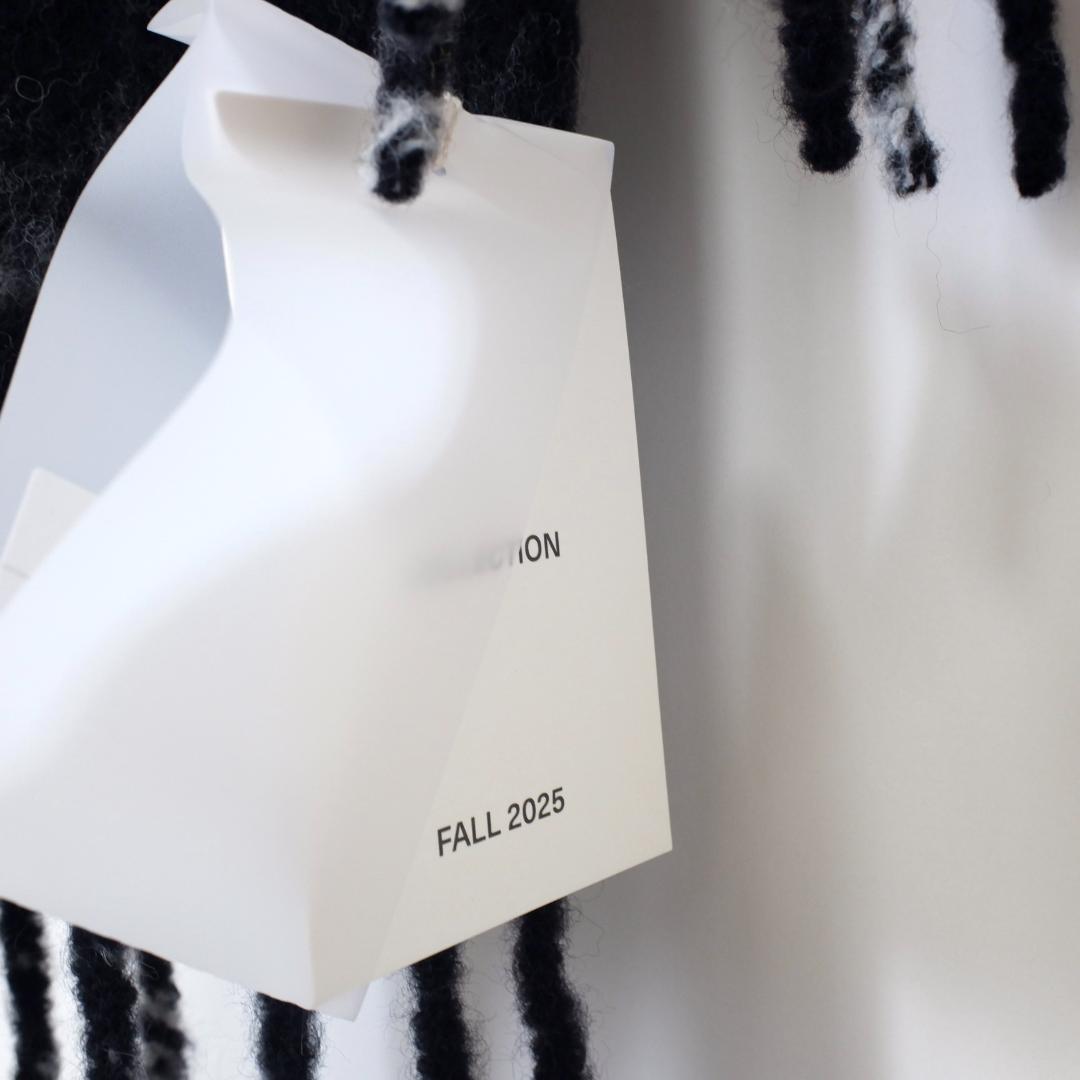 小物 25aw Our Legacy ESTATE SCARF Black Fuzzy