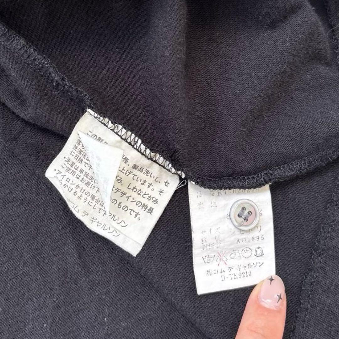 COMME des GARÇONS HOMME ポロシャツ ブラック 田中オム