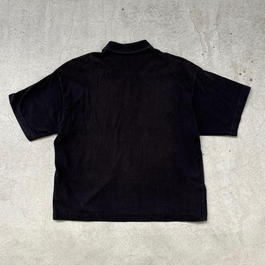 COMME des GARÇONS HOMME ポロシャツ ブラック 田中オム