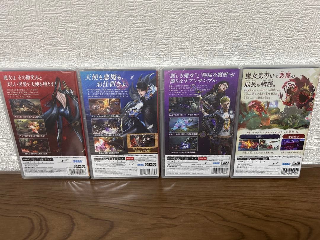 Switch ベヨネッタ1.2.3.セレッサと迷子の悪魔セット！