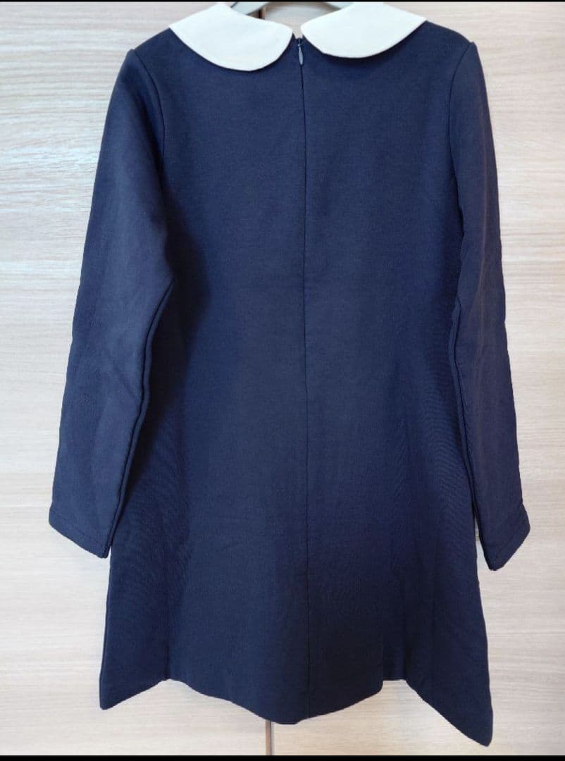 jacadi ジャカディ リボン襟ワンピース フォーマル