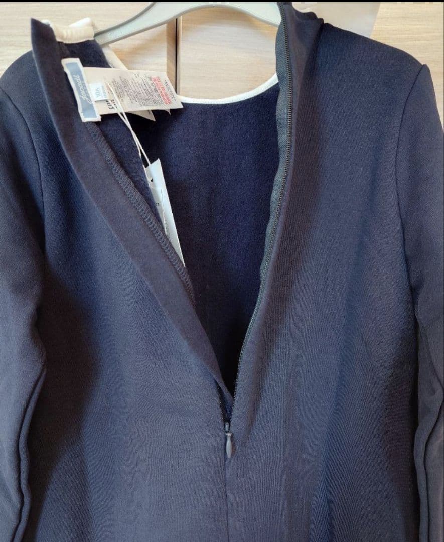 jacadi ジャカディ リボン襟ワンピース フォーマル