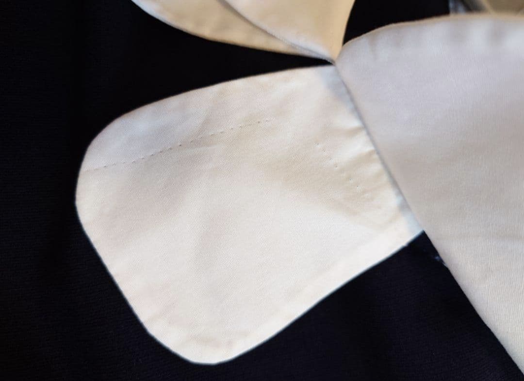 jacadi ジャカディ リボン襟ワンピース フォーマル