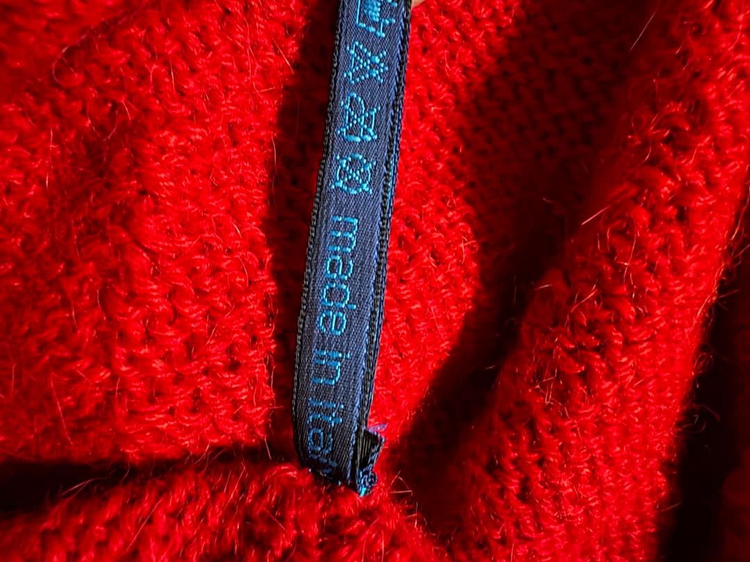 美品　ダニエラ☀︎グレジス　赤ニット帽