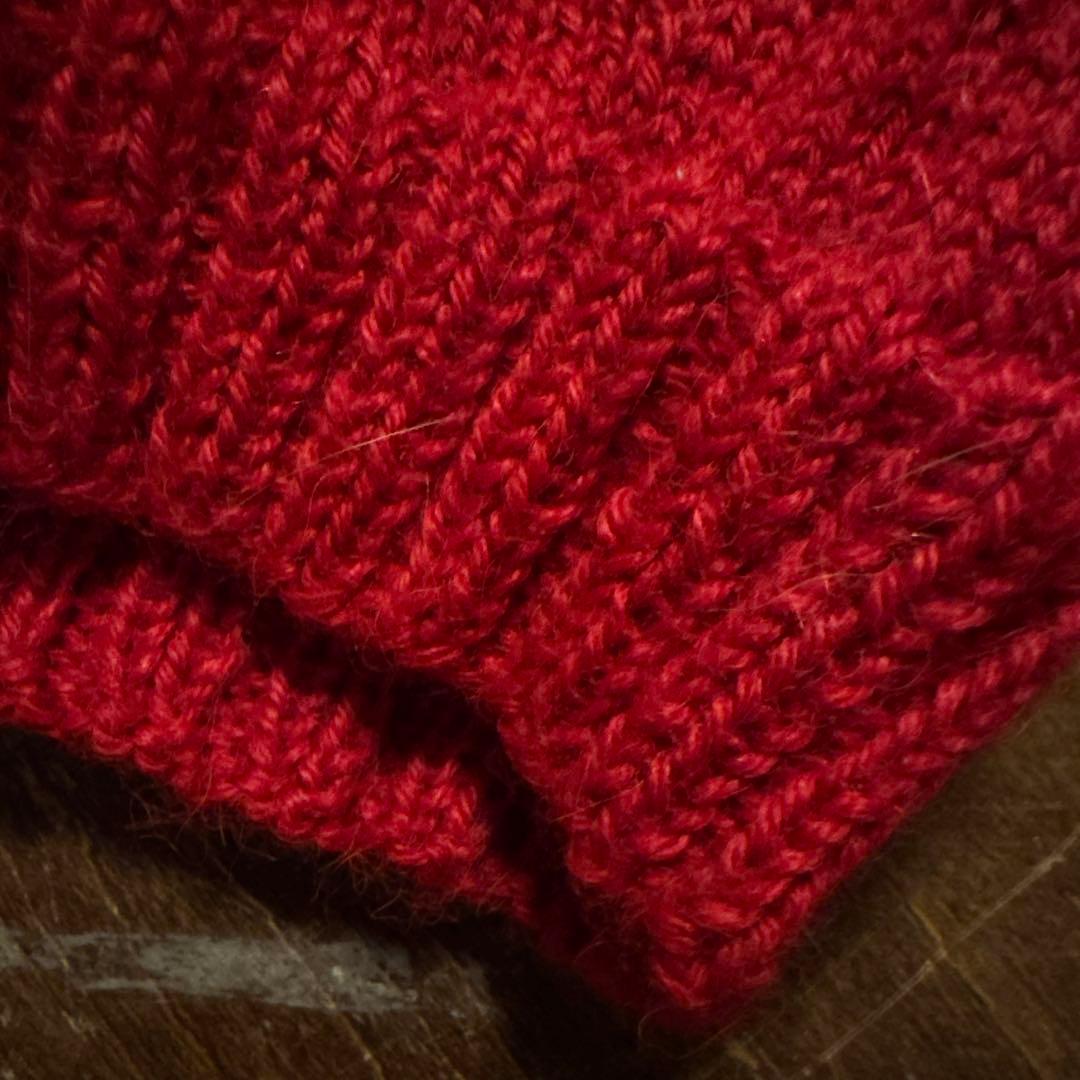 美品　ダニエラ☀︎グレジス　赤ニット帽