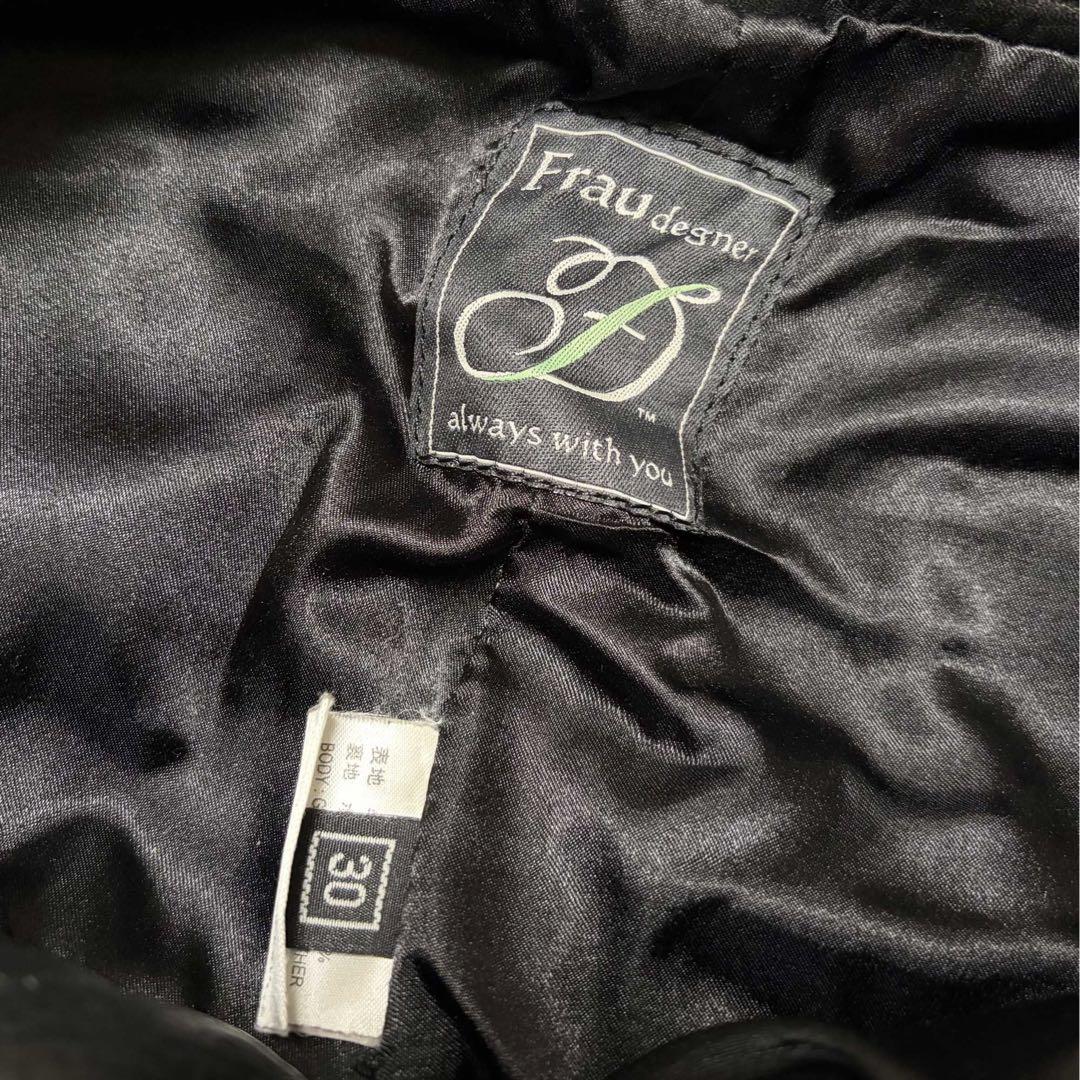 デグナー レザーパンツ 黒　レディース