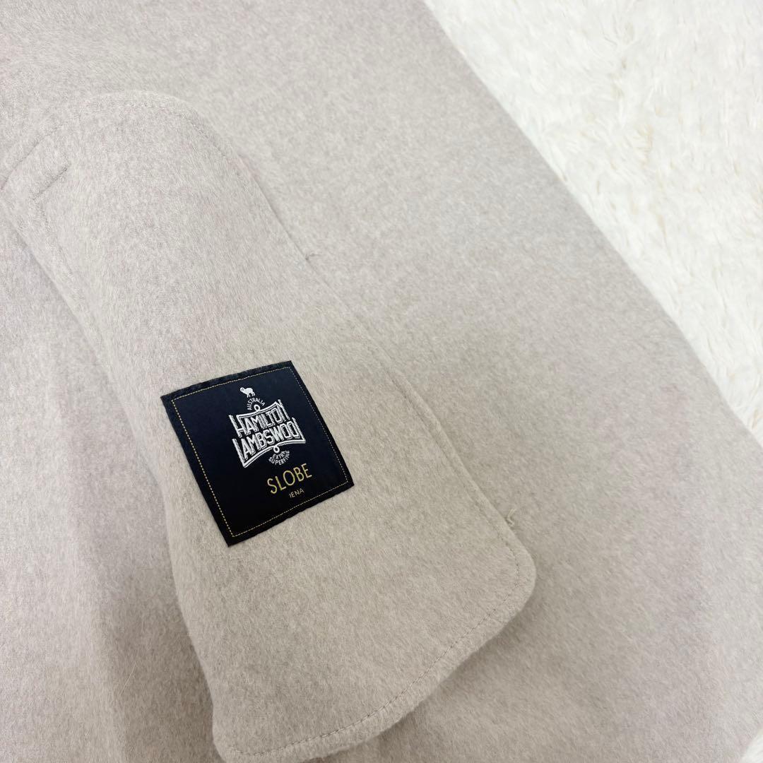 美品✨人気✨スローブイエナ ハミルトン　ダブルフェイスウールショートコート